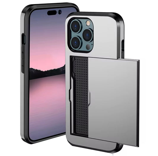 Luxury Wallet Case - Stylish Protection for iPhone Plus with Card &amp; ID Slots